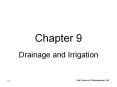 Drainage and Irrigation