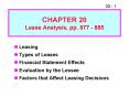 Leasing