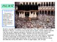 Muslims consider the Kaabaa small sanctuary near the center of the Great Mosque in Mecca to be the m