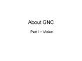 About GNC