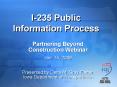 I235 Public Information Process