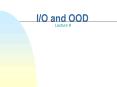 IO and OOD