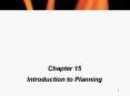 Introduction to Planning