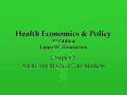 Health Economics