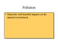 Pollution