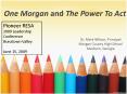 One Morgan and The Power To Act