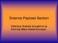Science Payload Section