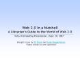 Web 2'0 In a Nutshell A Librarians Guide to the World of Web 2'0