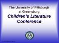 The University of Pittsburgh at Greensburg Children