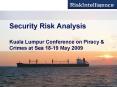 Security Risk Analysis Kuala Lumpur Conference on Piracy