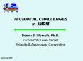 TECHNICAL CHALLENGES in JMRM