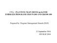 CTA PLANNING MAINHOUR mh FOR EMBRAER PROGRAMS ERJ170200 AND ERJ190100