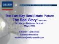 The East Bay Real Estate Picture The Real Story Edition 23'5 St' Marys Business School: May 3, 2006