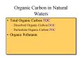 Organic Carbon in Natural Waters