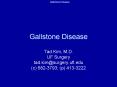 Gallstone Disease