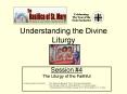 Understanding the Divine Liturgy