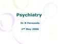 Psychiatry
