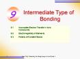 Intermediate Type of Bonding