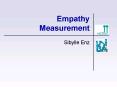 Empathy Measurement