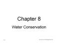 Water Conservation