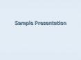 Sample Presentation