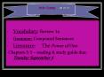 Vocabulary: Review 1a