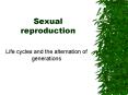 Sexual reproduction