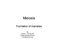 Meiosis