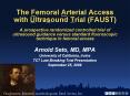 The Femoral Arterial Access with Ultrasound Trial FAUST A prospective randomized controlled trial of
