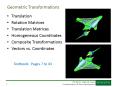Geometric Transformations