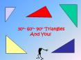 30 60 90 Triangles