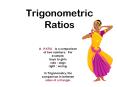 Trigonometric Ratios
