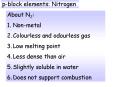 pblock elements: Nitrogen