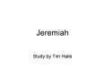 Jeremiah