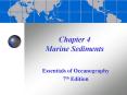 Chapter 4 Marine Sediments
