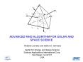 ADVANCED MHD ALGORITHM FOR SOLAR AND SPACE SCIENCE