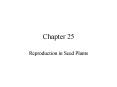 Reproduction in Seed Plants