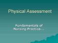 Physical Assessment
