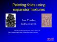Painting folds using expansion textures