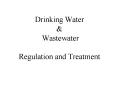 Drinking Water