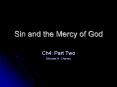 Sin and the Mercy of God