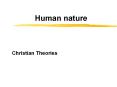 Human nature