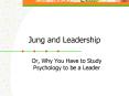 Jung and Leadership