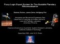 Fuzzy Logic Expert System for TierScalable Planetary Reconnaissance