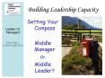 Building Leadership Capacity
