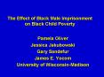 The Effect of Black Male Imprisonment on Black Child Poverty