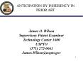 ANTICIPATION BY INHERENCY IN PRIOR ART