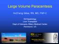 Large Volume Paracentesis
