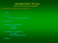 SEDIMENTARY ROCKS