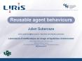 Reusable agent behaviours